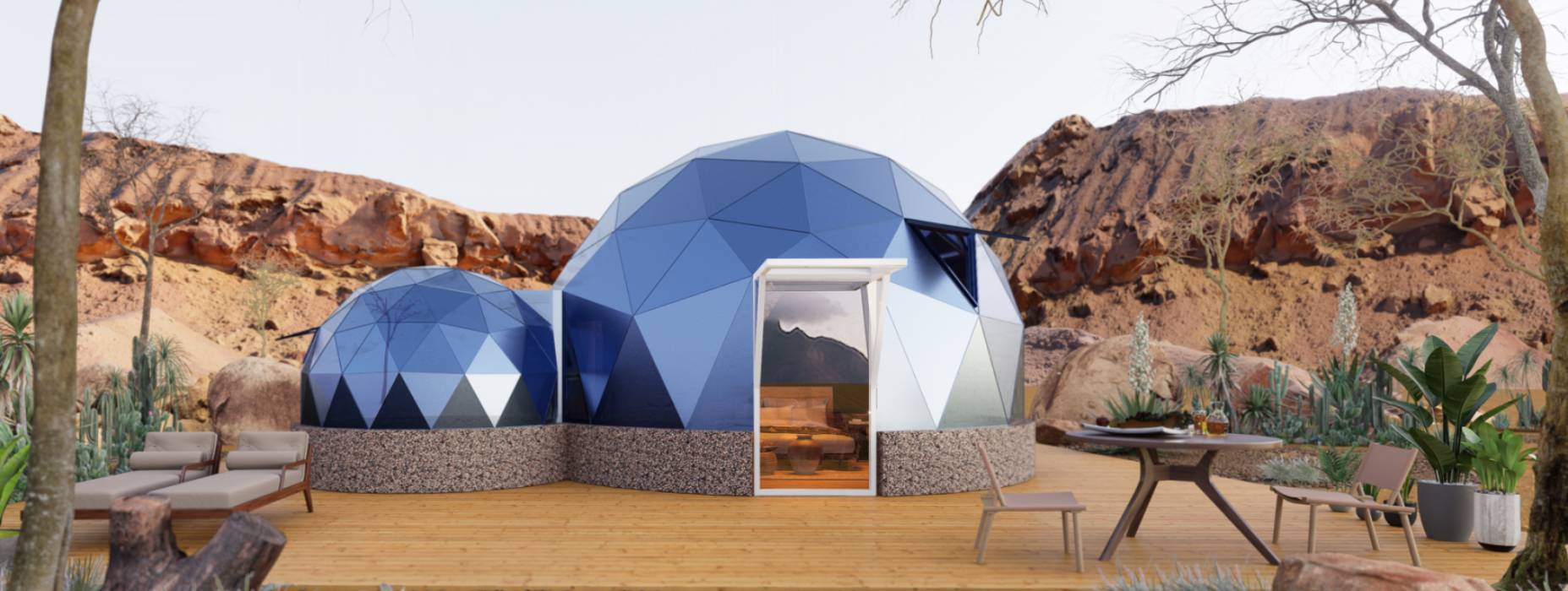 尉犁县球形智能光伏玻璃星空房